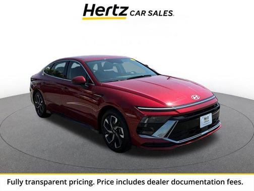 Ultimate red 2025 Hyundai SONATA SEL