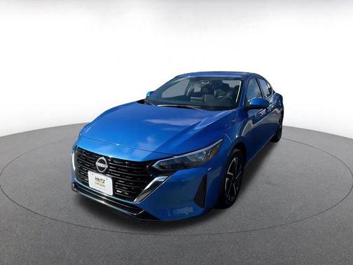 Electric Blue Metallic 2025 Nissan Sentra SV