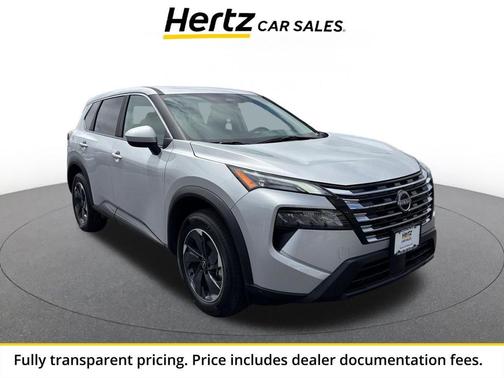 Brilliant Silver Metallic 2025 Nissan Rogue SV
