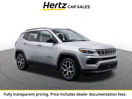 Silver Zynith Metallic Clearcoat 2025 Jeep Compass Limited