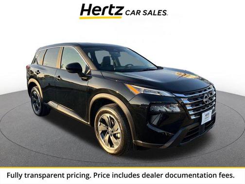 Super Black 2025 Nissan Rogue SV
