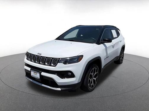 Bright White Clearcoat 2025 Jeep Compass Limited