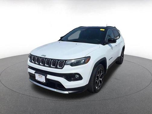 Bright White Clearcoat 2025 Jeep Compass Limited