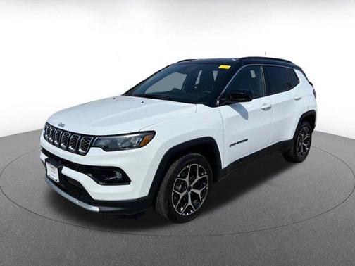 Bright White Clearcoat 2025 Jeep Compass Limited