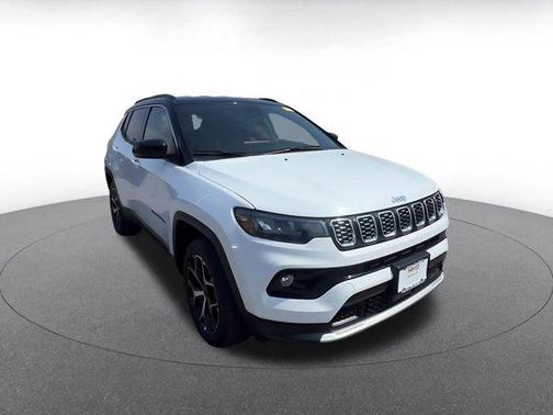 Bright White Clearcoat 2025 Jeep Compass Limited