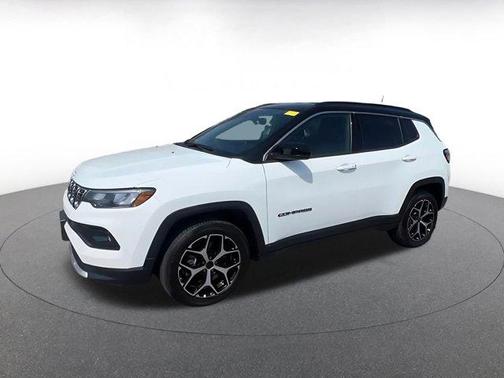 Bright White Clearcoat 2025 Jeep Compass Limited
