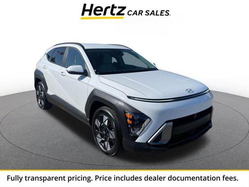Atlas White 2025 Hyundai KONA SEL