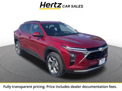 Crimson Metallic 2025 Chevrolet Trax LT
