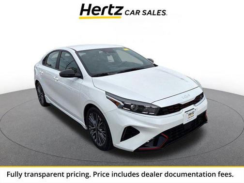 Snow White Pearl 2023 Kia Forte GT-Line