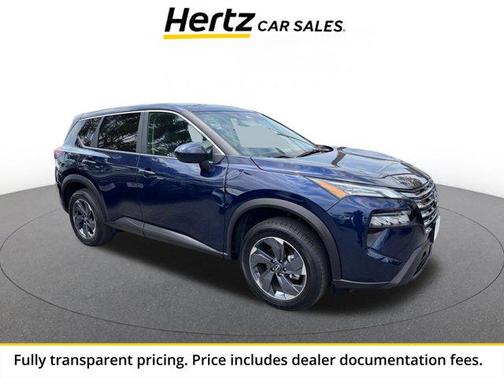 Deep Ocean Blue Pearl 2025 Nissan Rogue SV