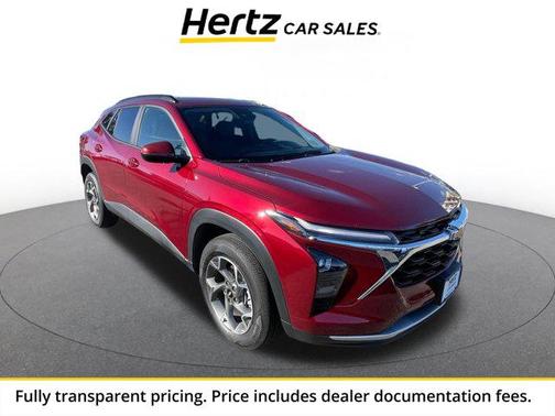 Crimson Metallic 2025 Chevrolet Trax LT