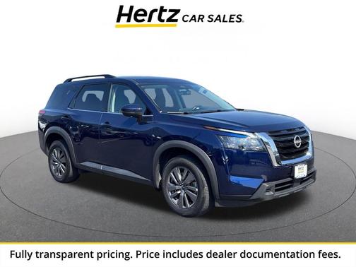 Deep Ocean Blue Pearl 2025 Nissan Pathfinder SV 4WD