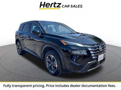 Super Black 2025 Nissan Rogue SV