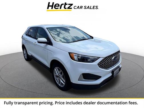Oxford White 2024 Ford Edge SEL