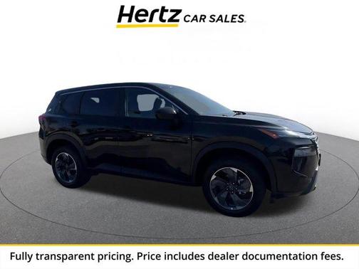 Super Black 2025 Nissan Rogue SV