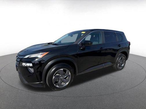 Super Black 2025 Nissan Rogue SV