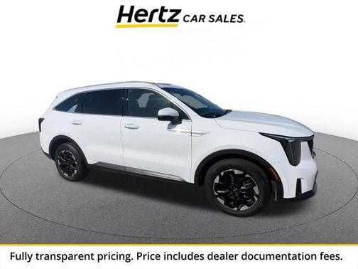 Glacial White Pearl 2024 Kia Sorento S