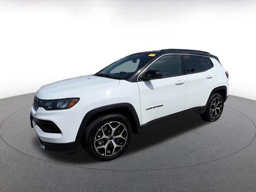 Bright White Clearcoat 2025 Jeep Compass Limited