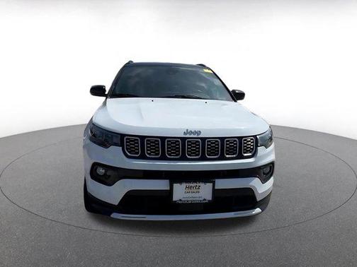 Bright White Clearcoat 2025 Jeep Compass Limited