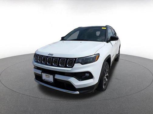 Bright White Clearcoat 2025 Jeep Compass Limited