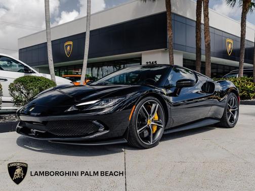 BLACK 2023 Ferrari 296 GTB