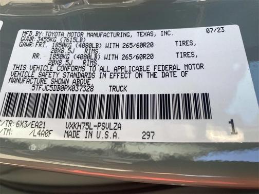 2023 Toyota Tundra Hybrid Limited