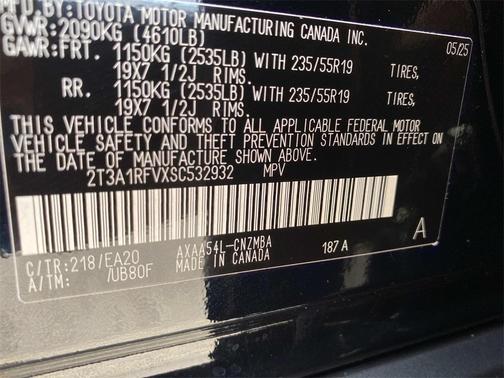 2025 Toyota RAV4 XLE Premium