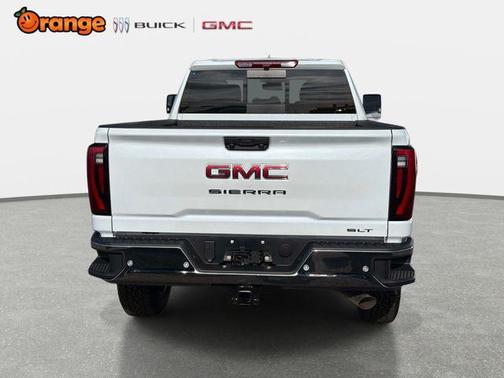 Glacier White Tricoat 2026 GMC Sierra 2500 SLT