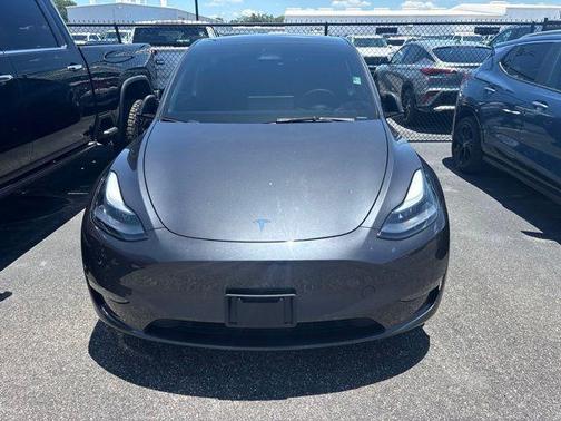 Stealth Grey 2025 Tesla Model Y Long Range Dual Motor Rear-Wheel Drive