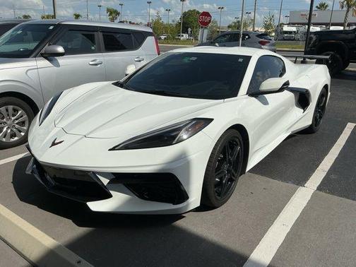 Arctic White 2023 Chevrolet Corvette Stingray w/1LT