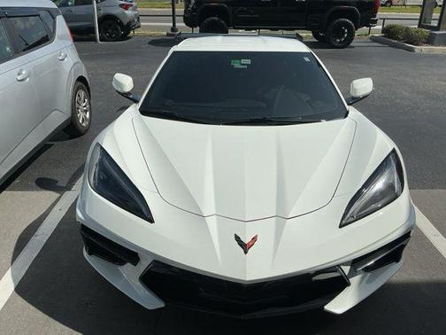 Arctic White 2023 Chevrolet Corvette Stingray w/1LT