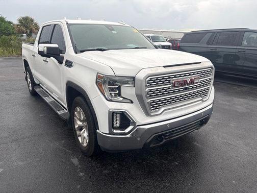 Summit White 2019 GMC Sierra 1500 SLT