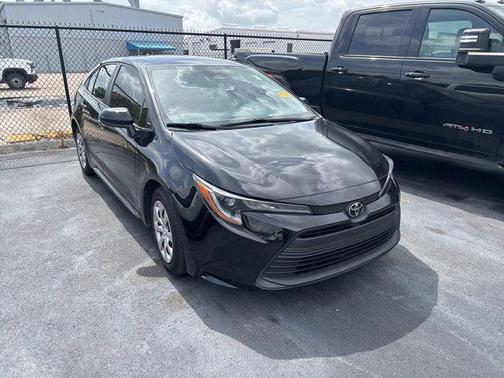 Midnight Black Metallic 2024 Toyota Corolla LE