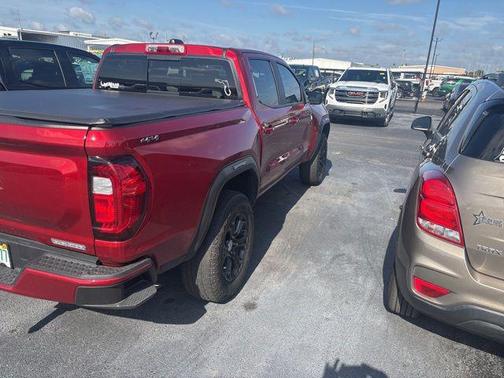 Volcanic Red Tintcoat 2023 GMC Canyon Elevation