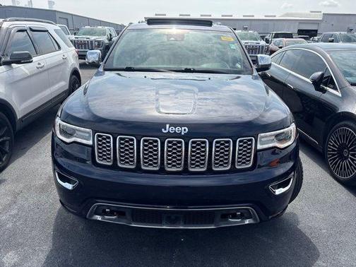 True Blue Pearlcoat 2017 Jeep Grand Cherokee Overland