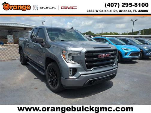 Satin Steel Metallic 2021 GMC Sierra 1500 Elevation