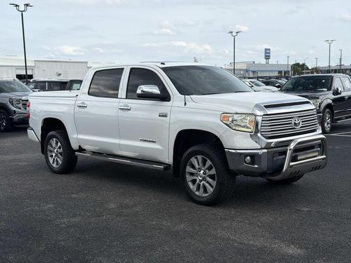 Super White 2016 Toyota Tundra Limited
