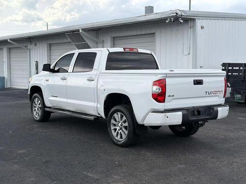 Super White 2016 Toyota Tundra Limited