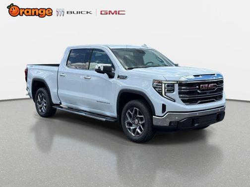 Glacier White Tricoat 2026 GMC Sierra 1500 SLT