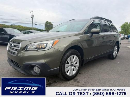 Wilderness Green Metallic 2015 Subaru Outback 2.5i Premium