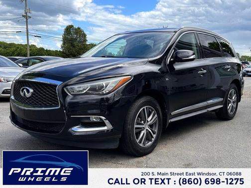 Black Obsidian 2017 INFINITI QX60 Base