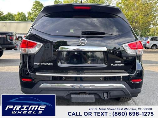 Super Black 2014 Nissan Pathfinder Platinum
