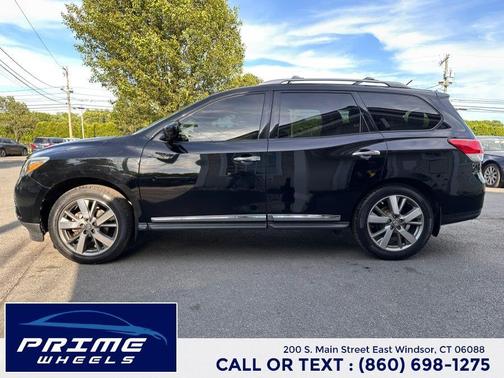 Super Black 2014 Nissan Pathfinder Platinum