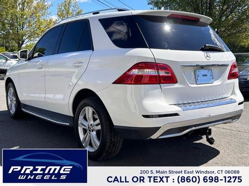 Polar White 2015 Mercedes-Benz M-Class 4MATIC