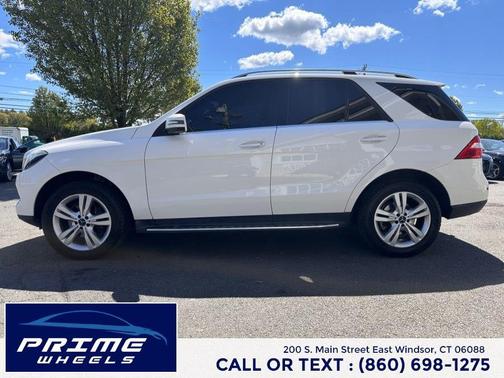 Polar White 2015 Mercedes-Benz M-Class 4MATIC