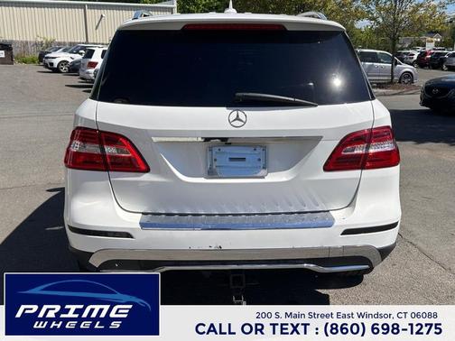 Polar White 2015 Mercedes-Benz M-Class 4MATIC