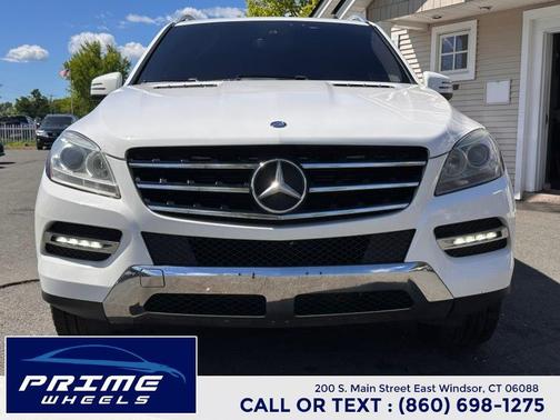 Polar White 2015 Mercedes-Benz M-Class 4MATIC