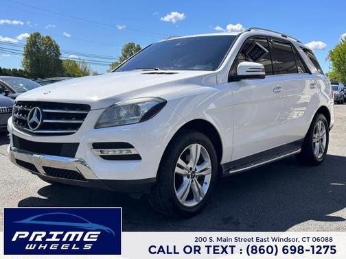 Polar White 2015 Mercedes-Benz M-Class 4MATIC