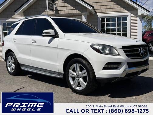 Polar White 2015 Mercedes-Benz M-Class 4MATIC