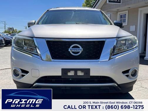 Brilliant Silver 2014 Nissan Pathfinder Platinum